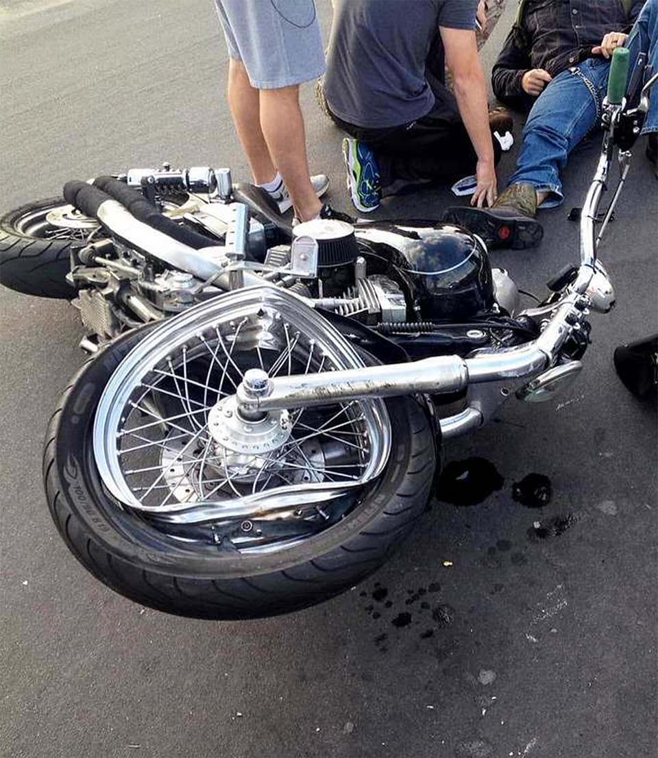 Who is Liable in a No-Contact Motorcycle Accident in New Jersey?